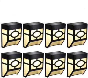 6. Greluna Solar Fence Light