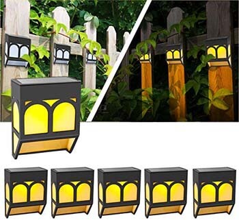 7. Eauoh Solar Fence light