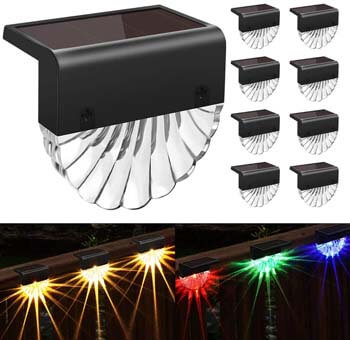 8. Ciyoyo Solar Fence Light