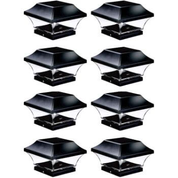 4. Noma Solar Post Lights
