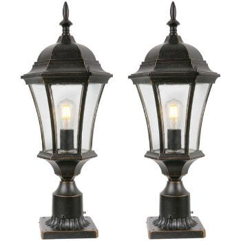 6. Goalplus Outdoor Post Light